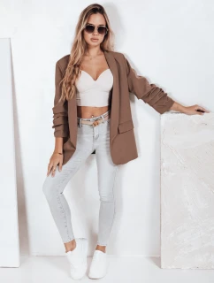 Dámské džínové úzké kalhoty šedé FashionStreet UY2811