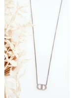 Dámský řetízek z nerezové oceli stříbrne