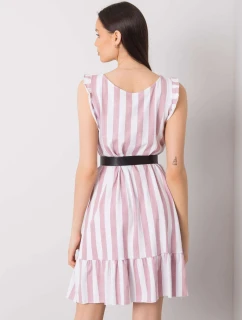 Šaty DHJ SK 11595.24P tmavě růžové