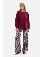 B302 Pletené kalhoty s potiskem - model 1