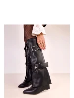 Kozačky na klínech  model 220243 Solea