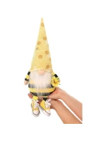 DUCH GNOM SEDÍCÍ PRAVDA 35+6CM V TRAMPSKÝCH JARNÍCH DEKORACÍCH dětské