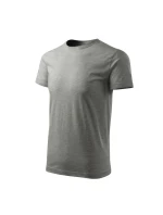 Malfini Heavy New Free M MLI-F3712 tmavě šedé melanžové tričko