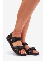 Dámské Sandály Z Pěny Na Platformě Big Star RR274A512 Černé