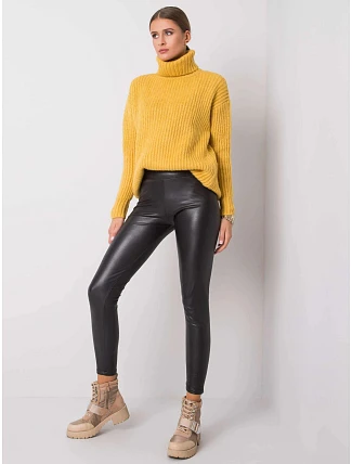 Dámské legíny RV LG 6007.11 Černá - Rue Paris