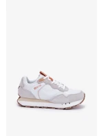 Dámské semišové boty Big Star HI-POLY SYSTEM – béžové