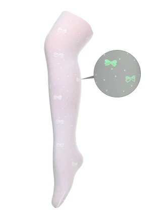 SVÍTÍCÍ PUNČOCHÁČE S BÍLÝMI MAŠLEMI