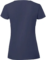 Fruit of the Loom Lady-Fit Iconic 195 T Dámské tričko z těžké bavlny 16.1424 navy