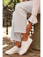 Klasické Dámské Tenisky Big Star NN274285 Bílé