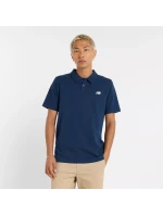 New Balance Bavlněná polokošile Pique M MT51519NNY Tričko