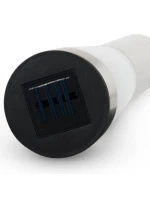 SOLARA LAMPA 2 LED H 56CM INOX GRUNDIG