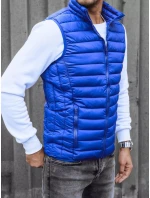 Pánská modrá vesta FashionStreet TX4318 Pánská modrá vesta FashionStreet TX4318