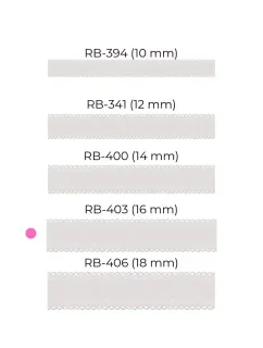 Ramínka k podprsence Julimex 16mm RB 403,404