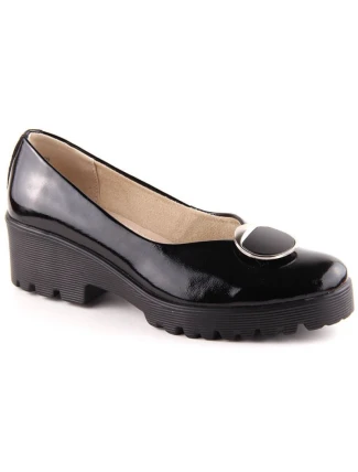 Dámské lakované polobotky se zdobením Filippo DP4569