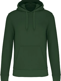 Kariban K 4027 Pánská eco-friendly mikina s kapucí 20.4027 forest green