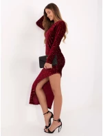 Šaty IT SK 20022.21P bordó Šaty IT SK 20022.21P bordó