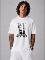 Pánské bavlněné tričko oversize FashionStreet NX1022R Pánské bavlněné tričko oversize FashionStreet NX1022R
