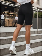Dámské legíny s vysokým pasem, elastické, černé, FashionStreet SY0586 Dámské legíny s vysokým pasem, elastické, černé, FashionStreet SY0586