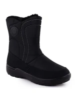 Dámské ploché zateplené sněhule černé Potocki SU33310