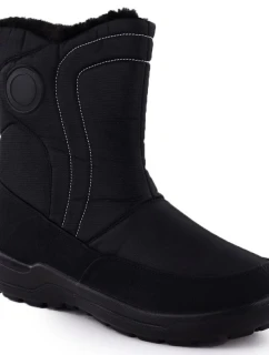 Dámské ploché zateplené sněhule černé Potocki SU33310