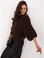 Jumper IT SW 72802.77 tmavě hnědý Jumper IT SW 72802.77 tmavě hnědý