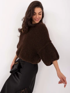 Jumper IT SW 72802.77 tmavě hnědý