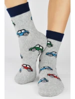 FROTÉ PONOŽKY SE VZOREM ABS CHLAPCI SF005