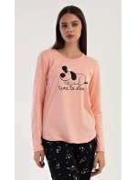 Dámské pyžamo dlouhé Let me sleep Dámské pyžamo dlouhé Let me sleep