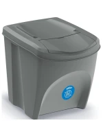 Odpadkové koše 25 l sortibox set4 ks šedý kámen dětské