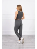 Grafitová souprava top+kalhoty Grafitová souprava top+kalhoty
