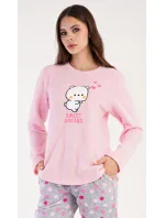 Dámské pyžamo dlouhé Kotě Dámské pyžamo dlouhé Kotě