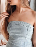 Džínové trubicové mini šaty NETUBA modré FashionStreet EY2591 Džínové trubicové mini šaty NETUBA modré FashionStreet EY2591
