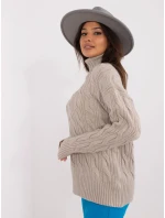 Jumper AT SW 23445.00 světle šedý Jumper AT SW 23445.00 světle šedý