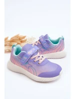 Lehké Dětské Sportovní Boty Memory Foam System Big Star Fialové