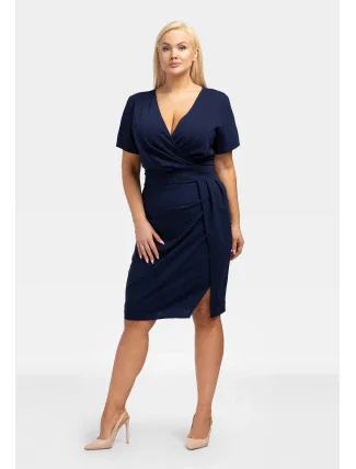 Dámské šaty SA958 modré - Karko