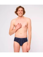 Pánské slipy Start Midi C2P box - UNKNOWN - modré V001 - SLOGGI