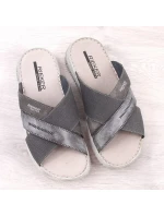 Pohodlné žabky Rieker M RKR581 grey