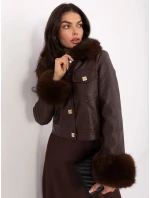 Bunda MBM KR PU25 017.97P hnědá