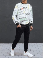 FashionStreet pánská bílá mikina BX5757