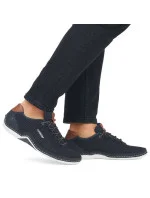 Pohodlné polobotky Rieker M RKR666 navy blue