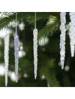 KŘIŠŤÁLOVÉ RAMPOUCHY ZÁVĚSNÁ DEKORACE 22CM 4KS KŘIŠŤÁLOVÉ RAMPOUCHY ZÁVĚSNÁ DEKORACE 22CM 4KS