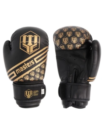 RPU-20 MASTERS 4 oz černo-zlaté boxerské rukavice