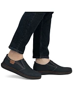 Pánské tmavě modré nazouvací boty Rieker 10452-14 Pánské tmavě modré nazouvací boty Rieker 10452-14