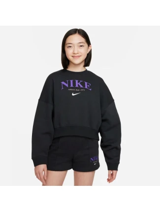 Mikina Nike Sportswear Trend FLC Crew Jr DV2563-045 Mikina Nike Sportswear Trend FLC Crew Jr DV2563-045