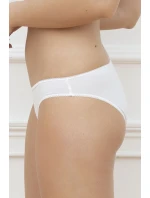 Italian Fashion Salma midi barva: bílá