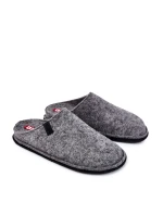 Klasické pánské pantofle Big Star KK176001 šedé