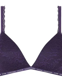Dámská vyztužená podprsenka CK1 Lace-Light QF6199E-VOM - Calvin Klein