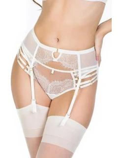 Dámský podvazkový pás DELICE 19091 Ecru - Mediolano