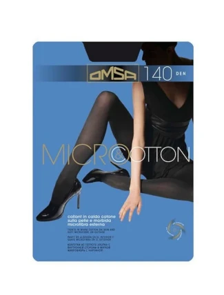 Dámské punčochové kalhoty Omsa Micro&Cotton 140 den Dámské punčochové kalhoty Omsa Micro&Cotton 140 den