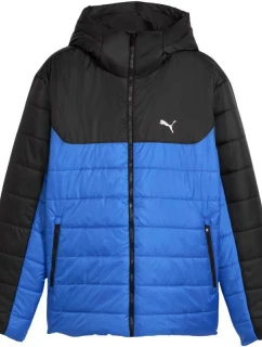 Pánská vyteplená modročerná bunda Puma ESS s kapucí 685211 13 pánské